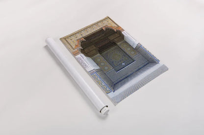 Morocco III by Deborah Revell. shown as a rolled paper print. Available as archival giclee rolled canvas, fine art paper, or poster print. SKU 94344h.