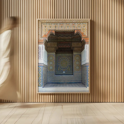 Morocco III by Deborah Revell. shown as over sized large wall art. Available as an archival giclee rolled canvas, fine art paper, or poster print. SKU 94344h.