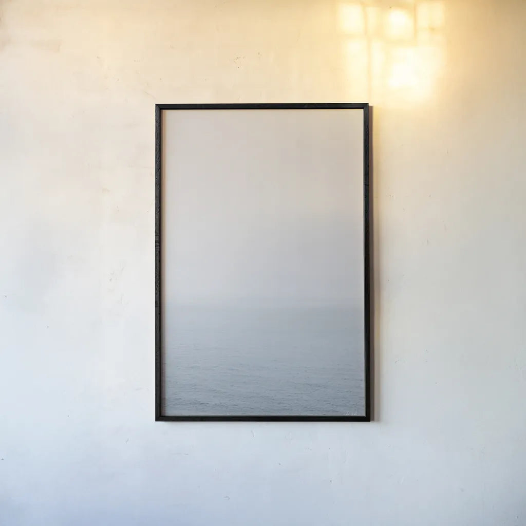 New Horizons I by Deborah Revell. shown as a paper print in a black flame. Available as a archival giclee rolled canvas, fine art paper, or poster print. SKU 100319h.