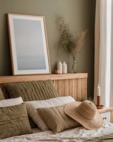 New Horizons II by Deborah Revell. shown as a paper print in a natural frame. Available as a archival giclee rolled canvas, fine art paper, or poster print. SKU 100320h.