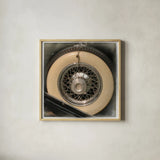 Old Sport II by Deborah Revell. Shown in a natural wood glass frame for a timeless modern aesthetic. Available as an archival giclee rolled canvas, fine art paper, or poster print. SKU 96048a.