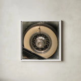Old Sport II by Deborah Revell. Shown in a crisp white glass frame for a clean and minimalist style. Available as an archival giclee rolled canvas, fine art paper, or poster print. SKU 96048a.