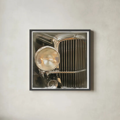 Old Sport III by Deborah Revell. Shown in a sleek black glass frame for a contemporary gallery look. Available as an archival giclee rolled canvas, fine art paper, or poster print. SKU 96049a.