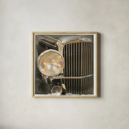 Old Sport III by Deborah Revell. Shown in a natural wood glass frame for a timeless modern aesthetic. Available as an archival giclee rolled canvas, fine art paper, or poster print. SKU 96049a.