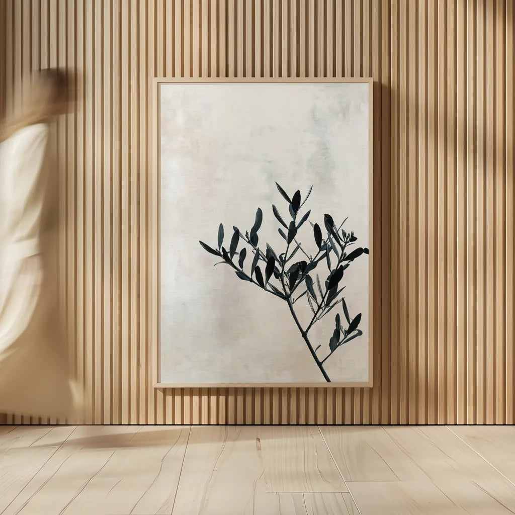 Olive Branch by Deborah Revell. shown as over sized large wall art. Available as an archival giclee rolled canvas, fine art paper, or poster print. SKU 94136h.