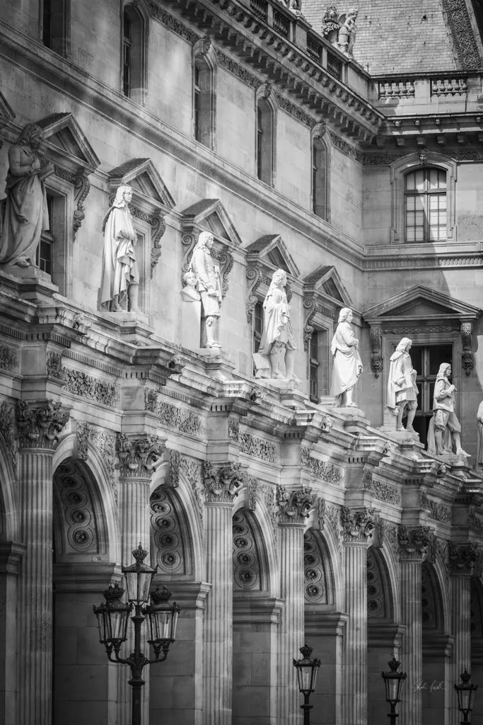 Paris Architecture I by Deborah Revell. SKU 93486h. Archival Giclee Fine art print for wall decor.