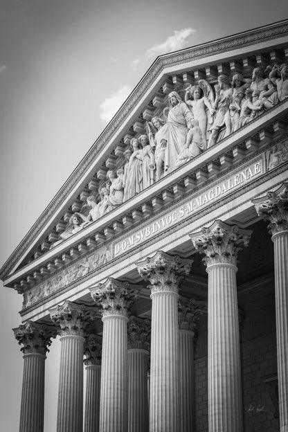 Paris Architecture IV by Deborah Revell. SKU 93489h. Archival Giclee Fine art print for wall decor.