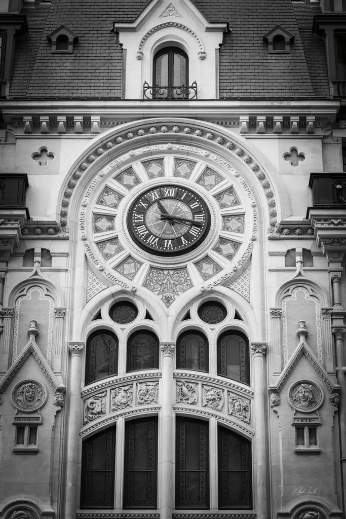 Paris Architecture V by Deborah Revell. SKU 93490h. Archival Giclee Fine art print for wall decor.