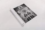 Paris Architecture V by Deborah Revell. shown as a rolled paper print. Available as archival giclee rolled canvas, fine art paper, or poster print. SKU 93490h.