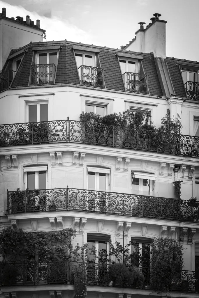 Paris Architecture VI by Deborah Revell. SKU 93491h. Archival Giclee Fine art print for wall decor.