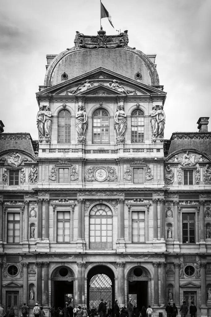 Paris Architecture VII by Deborah Revell. SKU 93492h. Archival Giclee Fine art print for wall decor.