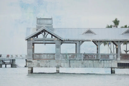 Pier III by Deborah Revell. SKU 91626i. Archival Giclee Fine art print for wall decor.