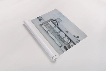 Pier III by Deborah Revell. shown as a rolled paper print. Available as archival giclee rolled canvas, fine art paper, or poster print. SKU 91626i.