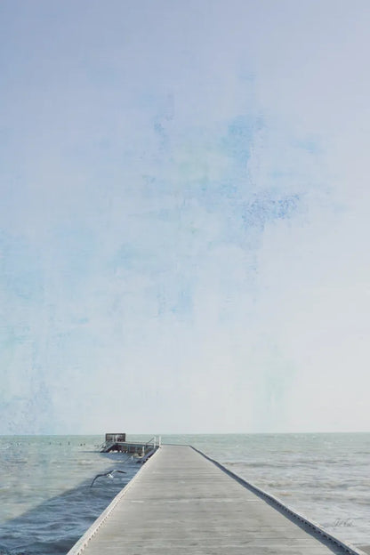 Pier V by Deborah Revell. SKU 91628h. Archival Giclee Fine art print for wall decor.