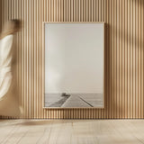 Pier V Sepia by Deborah Revell. shown as over sized large wall art. Available as an archival giclee rolled canvas, fine art paper, or poster print. SKU 95312h.