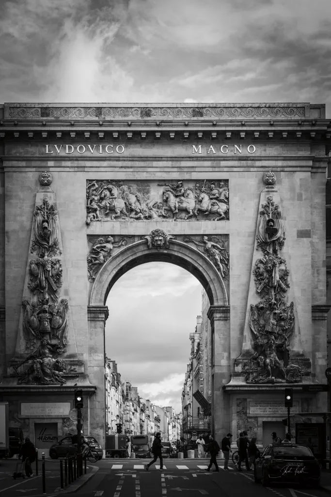 Pretty in Paris I by Deborah Revell. SKU 93494h. Archival Giclee Fine art print for wall decor.