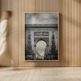 Pretty in Paris I by Deborah Revell. shown as over sized large wall art. Available as an archival giclee rolled canvas, fine art paper, or poster print. SKU 93494h.