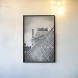 Pretty in Paris II by Deborah Revell. shown as a paper print in a black flame. Available as a archival giclee rolled canvas, fine art paper, or poster print. SKU 93495h.