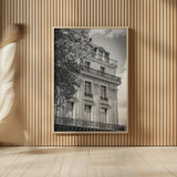 Pretty in Paris III by Deborah Revell. shown as over sized large wall art. Available as an archival giclee rolled canvas, fine art paper, or poster print. SKU 93496h.