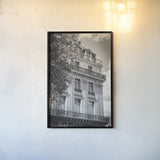 Pretty in Paris III by Deborah Revell. shown as a paper print in a black flame. Available as a archival giclee rolled canvas, fine art paper, or poster print. SKU 93496h.