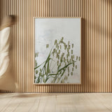 Quaking Grass by Deborah Revell. shown as over sized large wall art. Available as an archival giclee rolled canvas, fine art paper, or poster print. SKU 93431h.