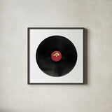 Record by Deborah Revell. Shown in a sleek black glass frame for a contemporary gallery look. Available as an archival giclee rolled canvas, fine art paper, or poster print. SKU 92068a.