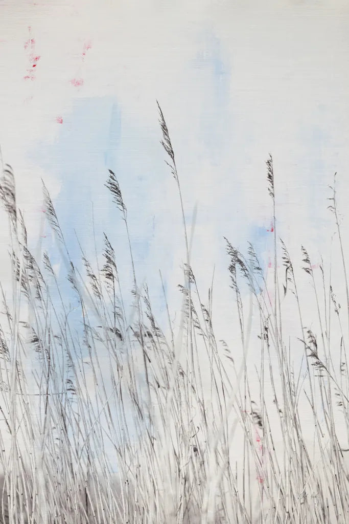 Reeds on the Ley I by Deborah Revell. SKU 91119h. Archival Giclee Fine art print for wall decor.