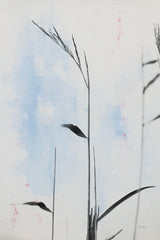 Reeds on the Ley II by Deborah Revell. SKU 91120h. Archival Giclee Fine art print for wall decor.