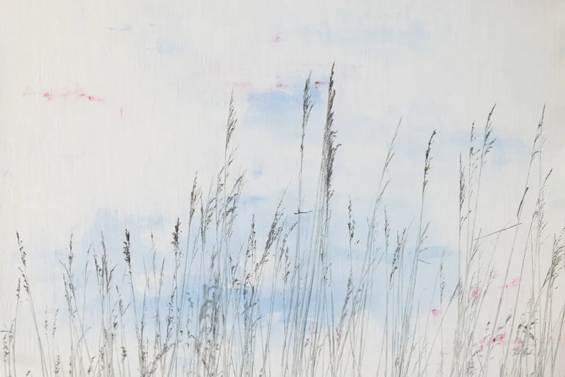 Reeds on the Ley V by Deborah Revell. SKU 91123i. Archival Giclee Fine art print for wall decor.
