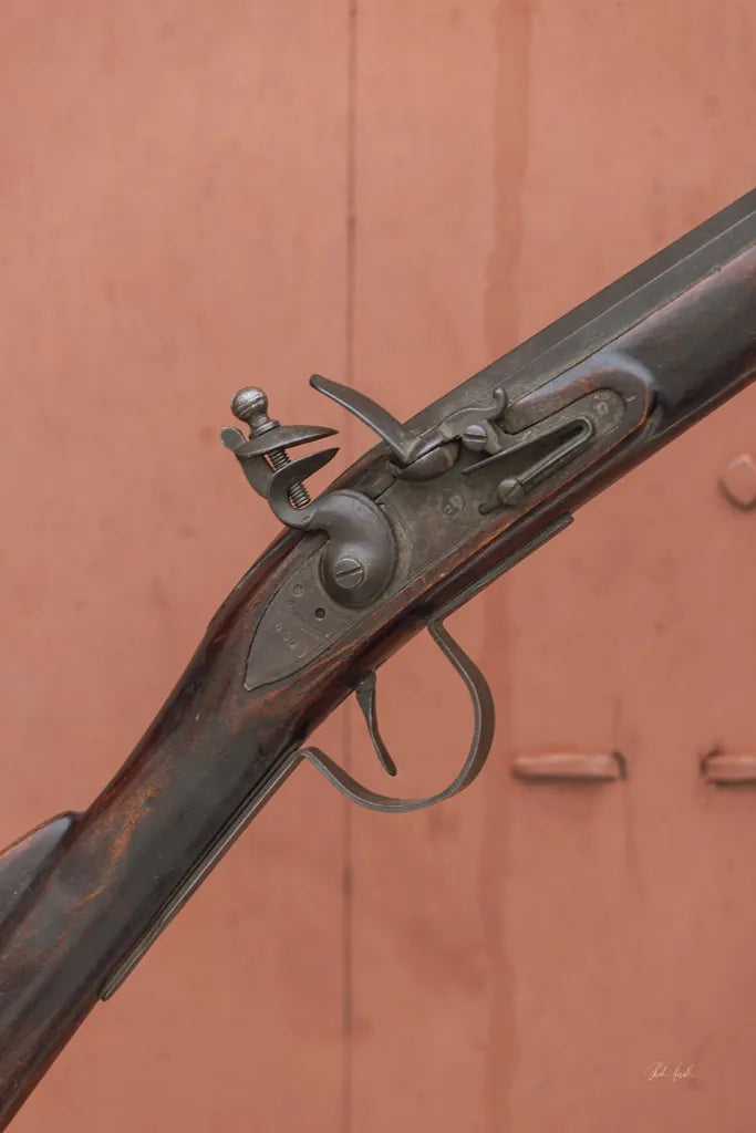 Rifle by Deborah Revell. SKU 96607h. Archival Giclee Fine art print for wall decor.