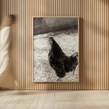 Rise and Shine by Deborah Revell. shown as over sized large wall art. Available as an archival giclee rolled canvas, fine art paper, or poster print. SKU 96306h.