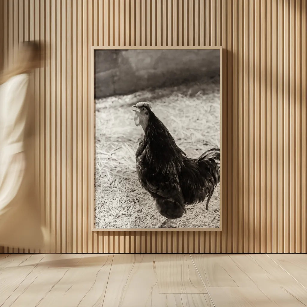 Rise and Shine by Deborah Revell. shown as over sized large wall art. Available as an archival giclee rolled canvas, fine art paper, or poster print. SKU 96306h.