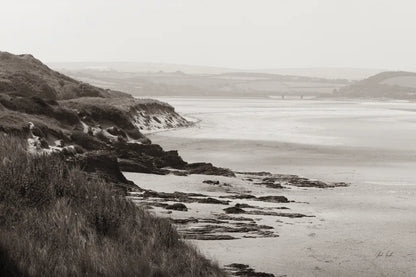 Rock Beach by Deborah Revell. SKU 101000i. Archival Giclee Fine art print for wall decor.