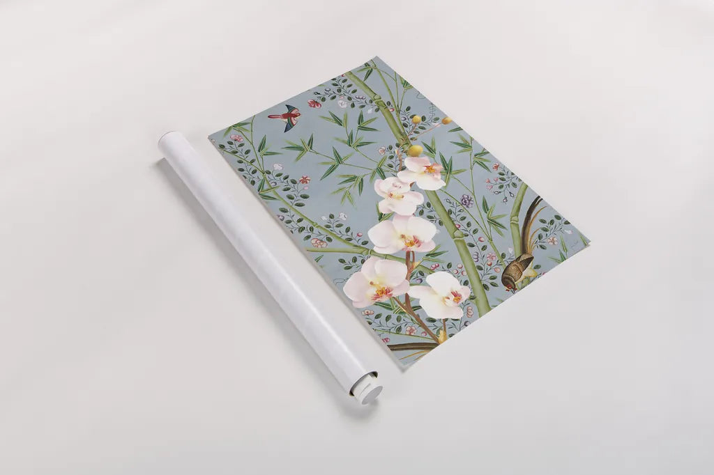 Romantic Escape by Deborah Revell. shown as a rolled paper print. Available as archival giclee rolled canvas, fine art paper, or poster print. SKU 92743h.