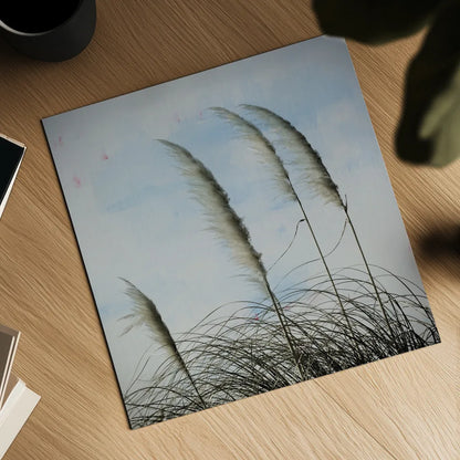 Rushes II by Deborah Revell. Shown as a detailed flat fine art print, highlighting archival giclee quality. Available as an archival giclee rolled canvas, fine art paper, or poster print. SKU 91118a.