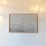 Saltgrass II by Deborah Revell. shown as a paper print in a natural frame. Available as a archival giclee rolled canvas, fine art paper, or poster print. SKU 100998i.