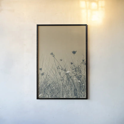 Saltwind Meadow I by Deborah Revell. shown as a paper print in a black flame. Available as a archival giclee rolled canvas, fine art paper, or poster print. SKU 100995h.