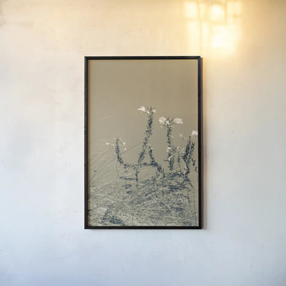 Saltwind Meadow II by Deborah Revell. shown as a paper print in a black flame. Available as a archival giclee rolled canvas, fine art paper, or poster print. SKU 100996h.