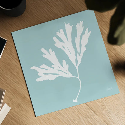 Seaweed I by Deborah Revell. Shown as a detailed flat fine art print, highlighting archival giclee quality. Available as an archival giclee rolled canvas, fine art paper, or poster print. SKU 91124a.