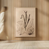 Seaweed II by Deborah Revell. shown as over sized large wall art. Available as an archival giclee rolled canvas, fine art paper, or poster print. SKU 95768h.