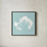 Seaweed III by Deborah Revell. Shown in a sleek black glass frame for a contemporary gallery look. Available as an archival giclee rolled canvas, fine art paper, or poster print. SKU 91126a.
