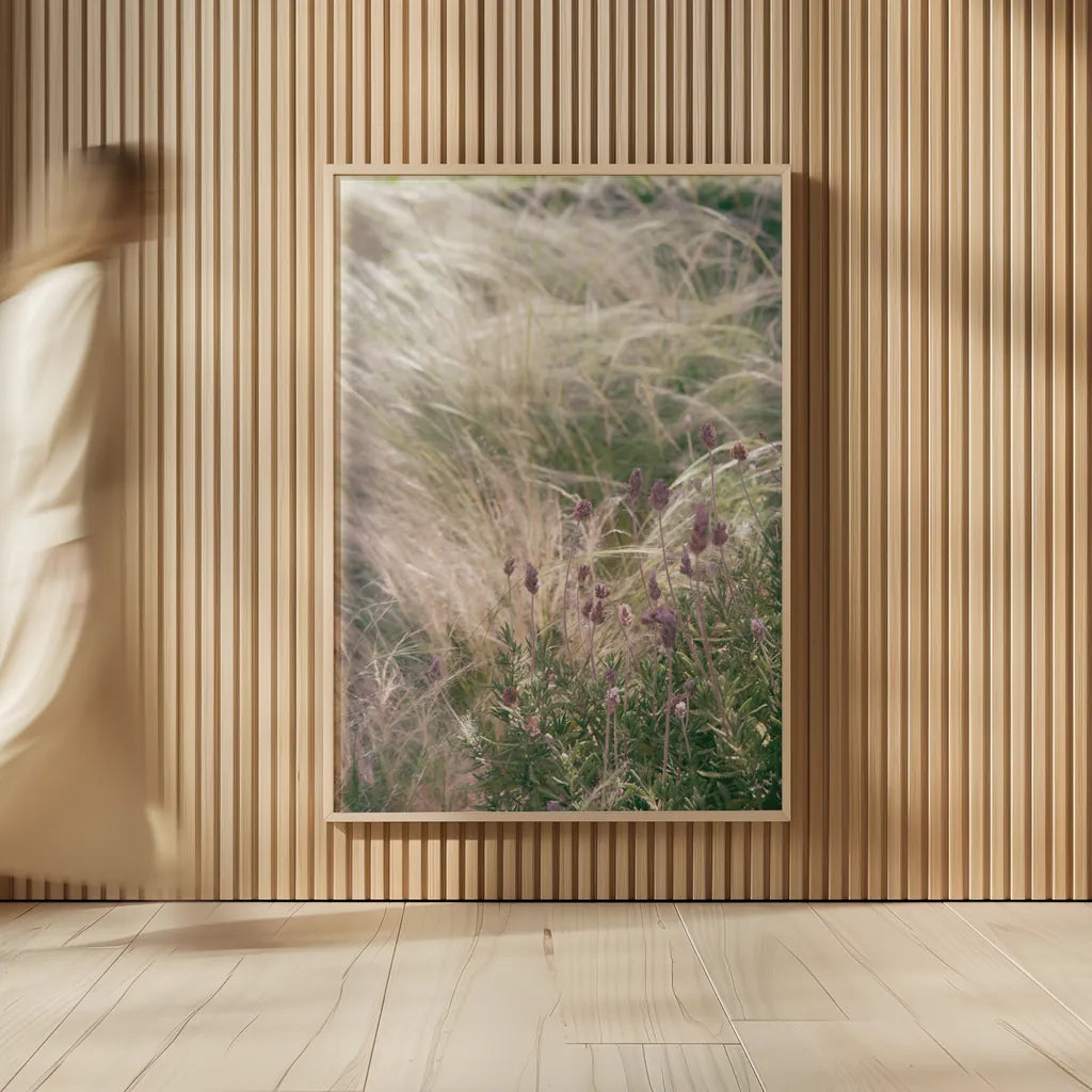 Secret Garden IV by Deborah Revell. shown as over sized large wall art. Available as an archival giclee rolled canvas, fine art paper, or poster print. SKU 94367h.