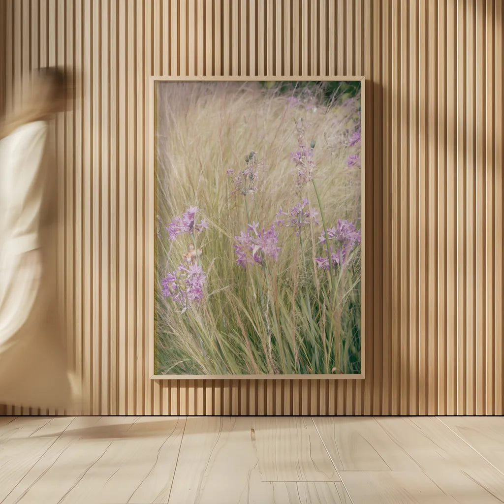 Secret Garden VI by Deborah Revell. shown as over sized large wall art. Available as an archival giclee rolled canvas, fine art paper, or poster print. SKU 94369h.