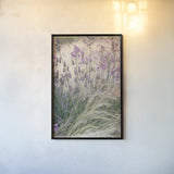 Secret Garden VIII by Deborah Revell. shown as a paper print in a black flame. Available as a archival giclee rolled canvas, fine art paper, or poster print. SKU 94371h.