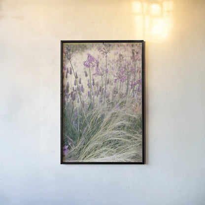Secret Garden VIII by Deborah Revell. shown as a paper print in a black flame. Available as a archival giclee rolled canvas, fine art paper, or poster print. SKU 94371h.