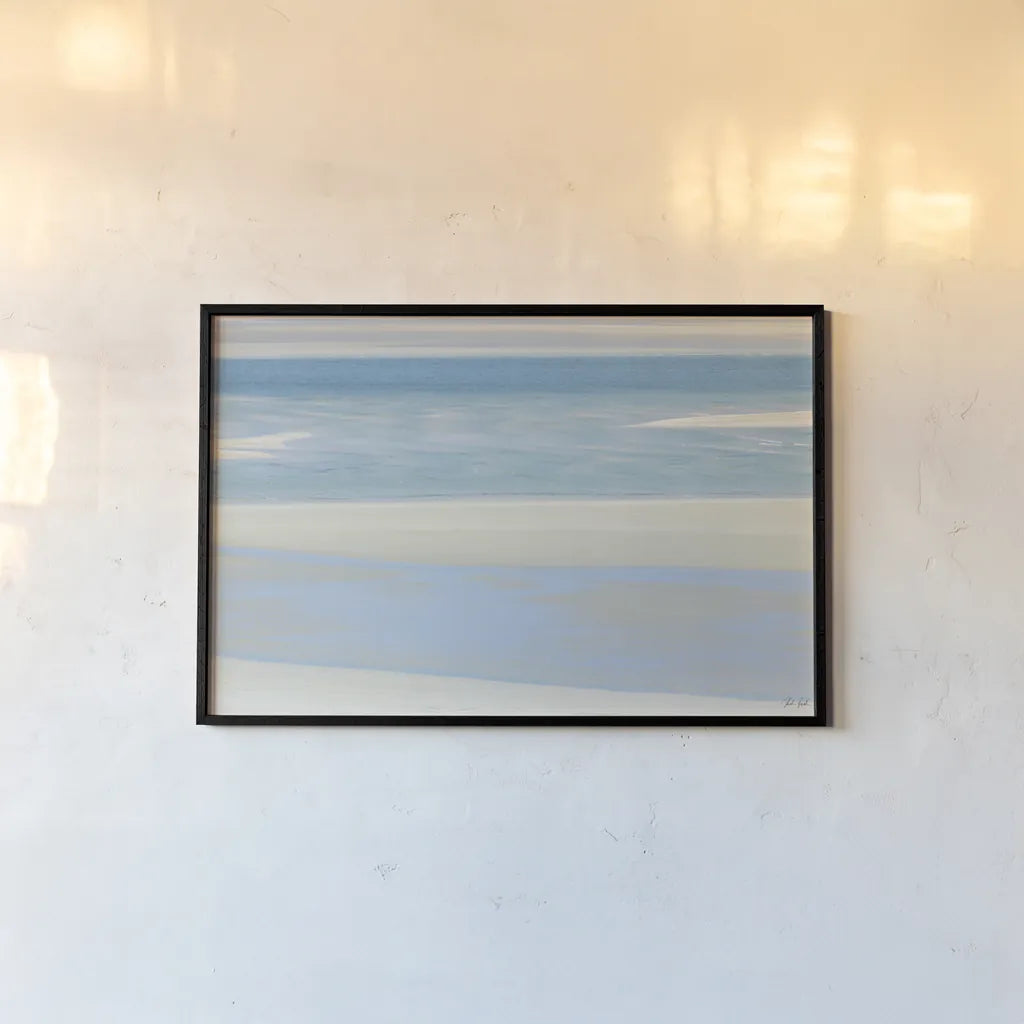 Serenity I by Deborah Revell. shown as a paper print in a black flame. Available as a archival giclee rolled canvas, fine art paper, or poster print. SKU 100991i.