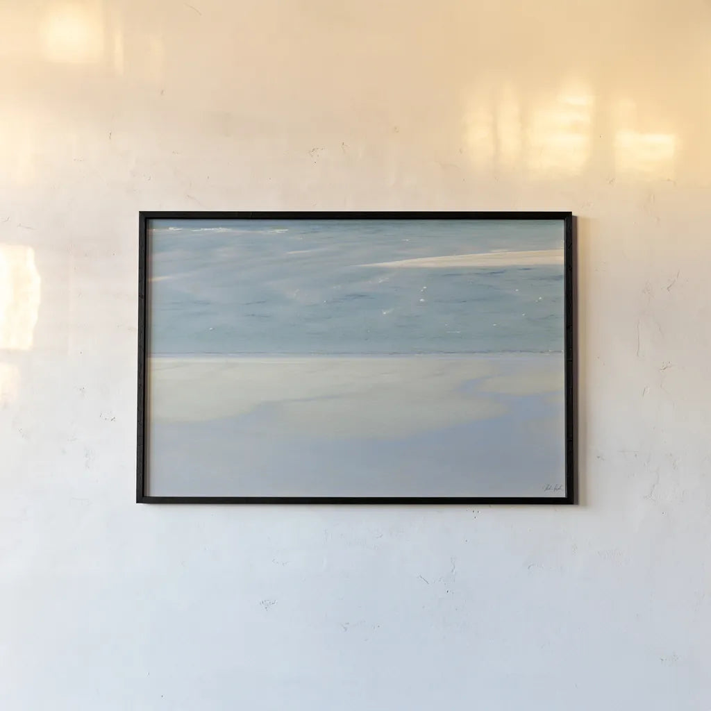 Serenity II by Deborah Revell. shown as a paper print in a black flame. Available as a archival giclee rolled canvas, fine art paper, or poster print. SKU 100992i.