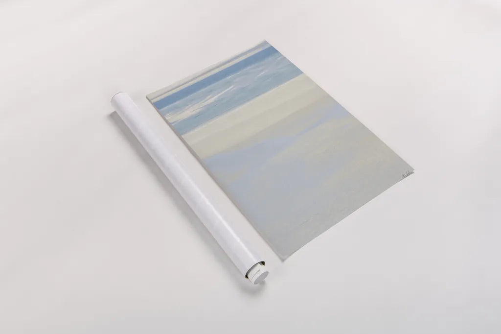 Serenity III by Deborah Revell. shown as a rolled paper print. Available as archival giclee rolled canvas, fine art paper, or poster print. SKU 100993h.