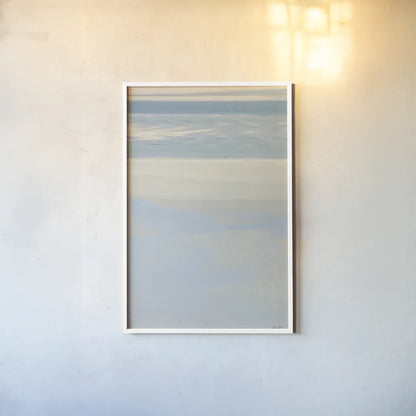 Serenity III by Deborah Revell. shown as a paper print in a white frame. Available as a archival giclee rolled canvas, fine art paper, or poster print. SKU 100993h.