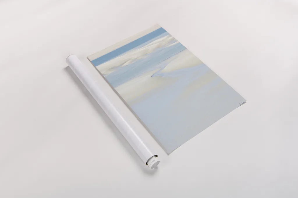 Serenity IV by Deborah Revell. shown as a rolled paper print. Available as archival giclee rolled canvas, fine art paper, or poster print. SKU 100994h.